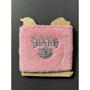 Vintage Y2K Element Skateboarding Bam Margera (H.I.M.) Pink Wristband‎